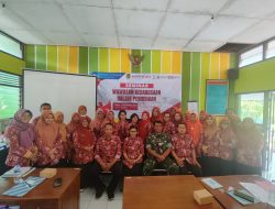 Tanamkan Cinta Tanah Air, Bati Tuud Koramil 22 Wonosari Beri Wasbang Pendidikan Di SMPN 2 Wonosari
