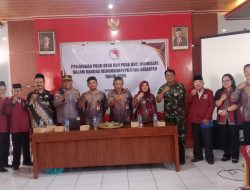 Bati Tuud Koramil Wonosari Hadiri Pembinaan PKUB Kecamatan Wonosari Klaten Songsong Pilkada 2024