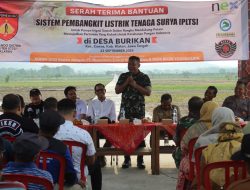 Serah Terima Sistem PLTS Di Desa Burikan Solusi Energi Untuk Pertanian Dukungan Ketahanan Pangan