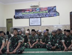 Doa Bersama Kodim Klaten Untuk TNI