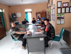 Ini Komunikasi Sosialnya Babinsa Kodim Klaten Di Kantor Desa Dompol