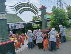 Kunjungan PAUD El Yaomy Ke Koramil 23/Ceper Klaten, Ini Kata Bati Tuud Ceper