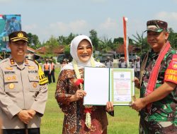 Bupati Cantik Klaten, Buka TMMD Sengkuyung Desa Pakisan Cawas