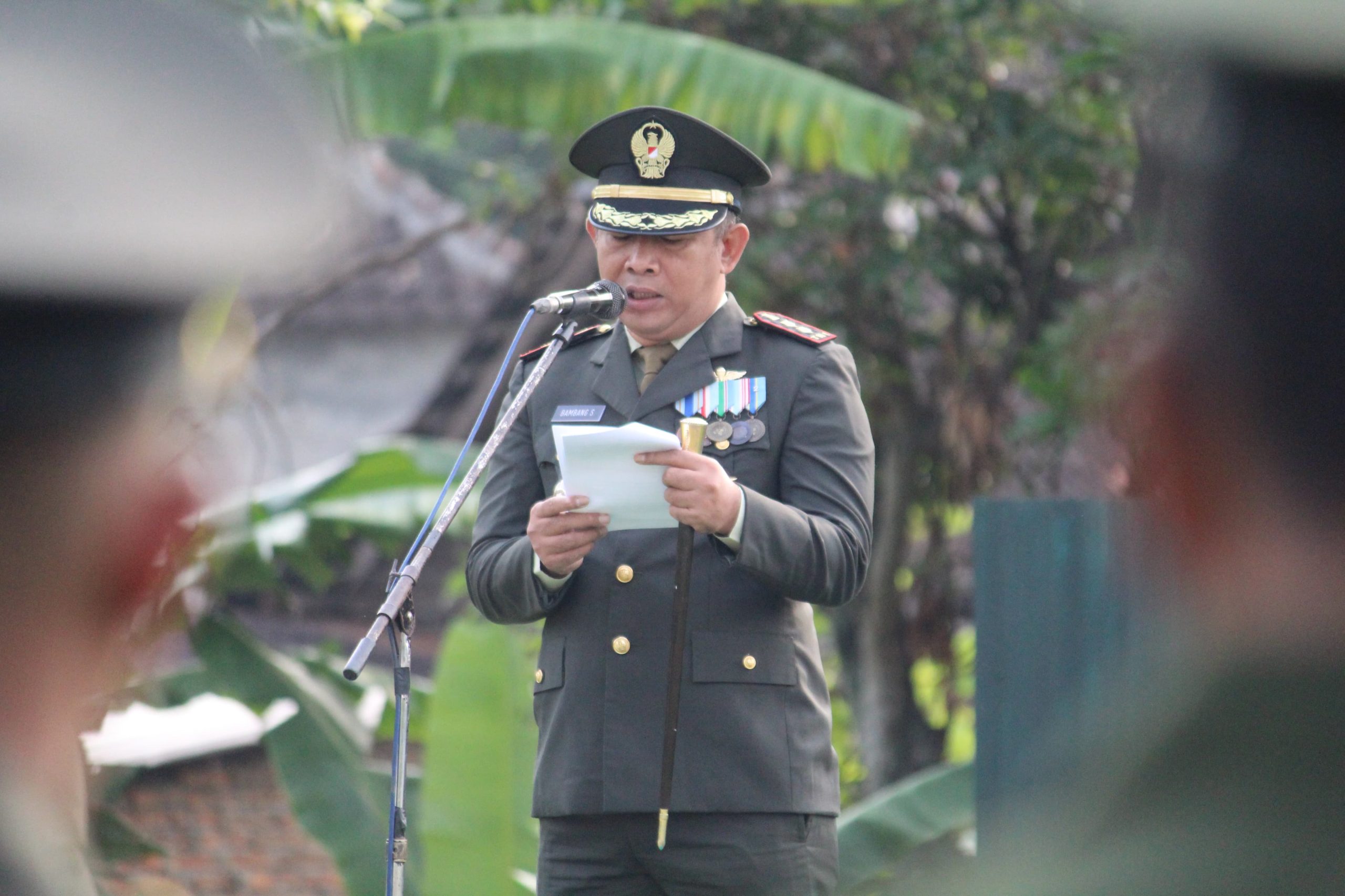 Kodim 0723/Klaten Gelar Upacara Peringatan HUT TNI Ke-79