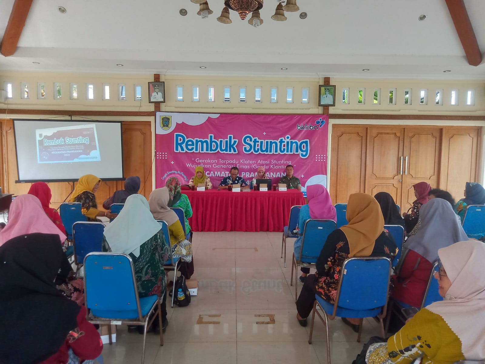 Rembuk Stunting Di Kecamatan Prambanan Klaten, Koramil 09 Prambanan Siap Dukung