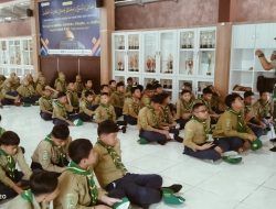 Bati Tuud Koramil 20/Cawas Beri Materi LDK Siswa SDIT Muh Sinar Fajar Cawas