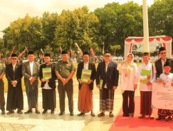 Upacara Peringatan Hari Santri di Alun-Alun Klaten, Dihadiri Ribuan Peserta