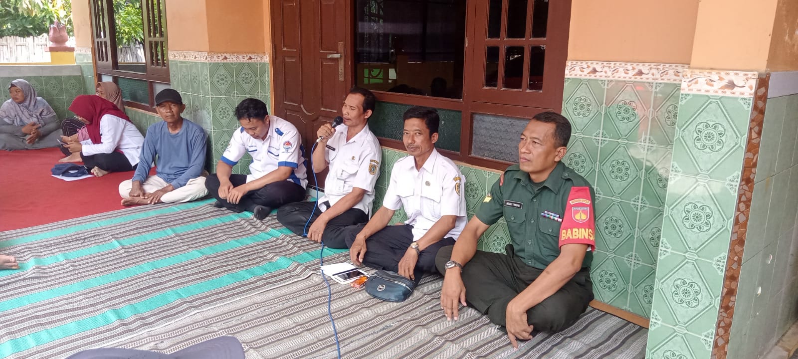 Hadiri Rapat Poktan Mulyo Lestari Desa Bentangan Klaten, Babinsa Wonosari Dukung Ketahanan Pangan