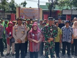 Danramil Wonosari Hadiri Apel Kesiapsiagaan Jelang Pilkada 2024 Kecamatan Wonosari Klaten