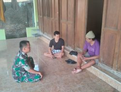 Babinsa Koramil Wedi Sambangi Warga Desa Pasung Klaten Sampaikan Ini