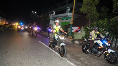 Pilkada Tenang, Dandim dan Kapolres Turun Langsung Patroli Malam