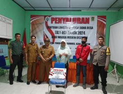Babinsa Koramil Cawas Amankan Penyaluran BLT Dana Desa Tugu, Ini Harapnya