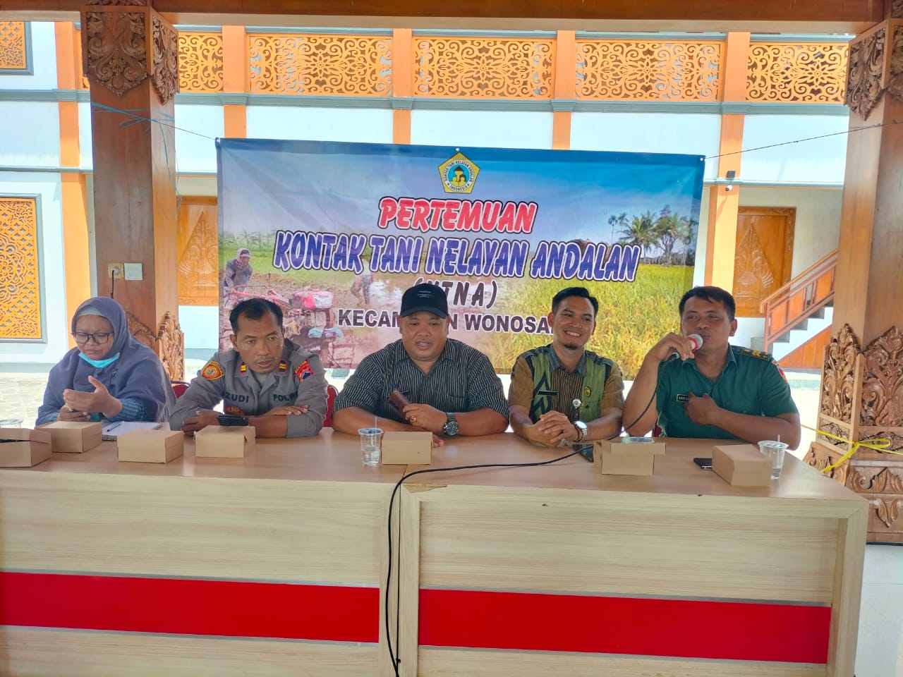 Wakili Danramil, Bati Tuud Koramil Wonosari Hadiri Pertemuan KTNA Kecamatan Wonosari Klaten