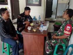 Jelang Tahun Baru, Babinsa Desa Belang Wetan Klaten Sambangi Warga Dan Tokoh Masyarakat