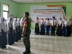 Bentuk Karakter, Anggota Koramil 09/Prambanan Latihan Dasar Kepemimpinan OSIS SMP Negeri 2 Prambanan Klaten