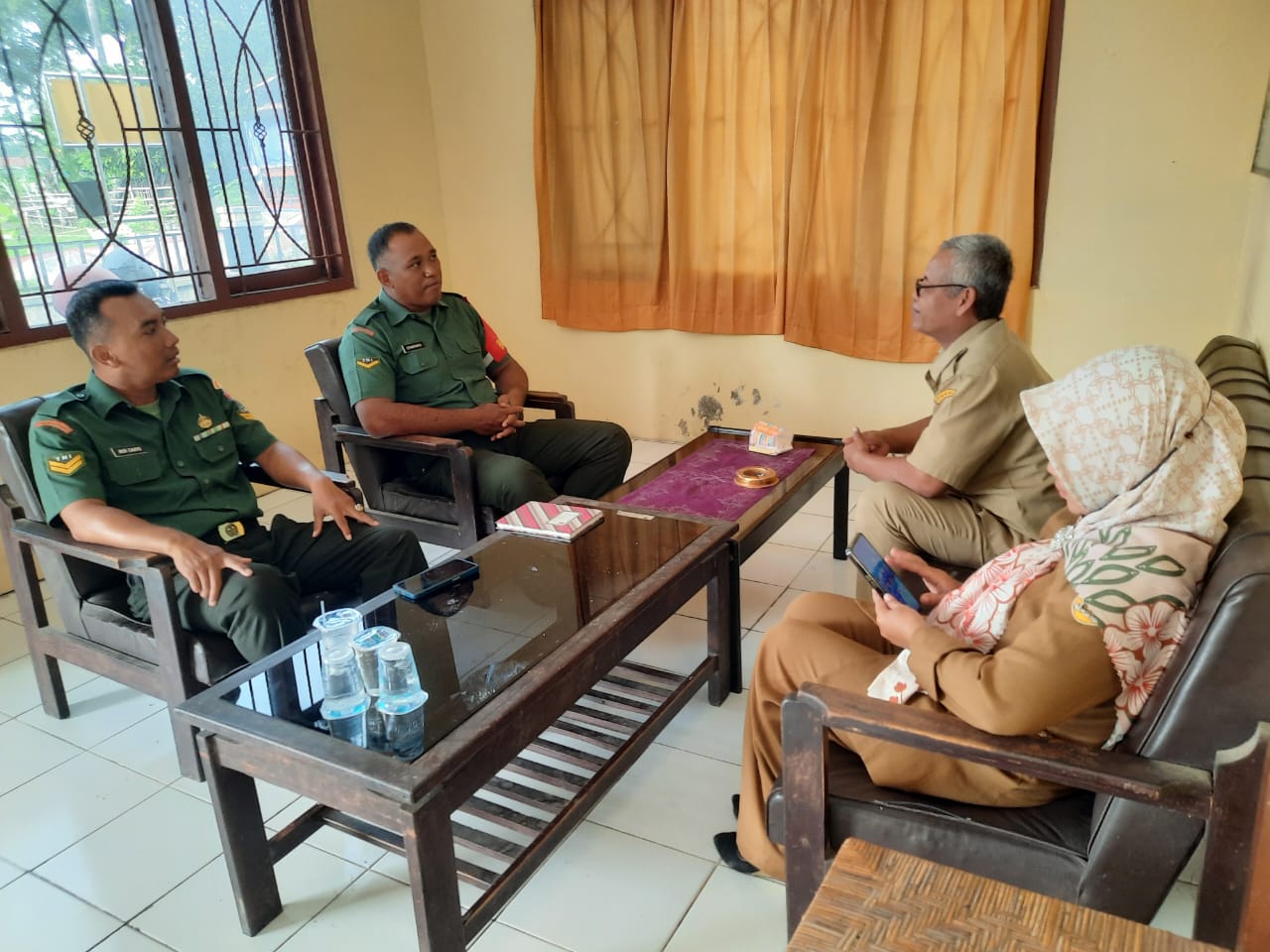 Sinergitas TNI Dan Dinas Pertanian UPTD Kecamatan Delanggu Dalam Mendukung Program Pertanian