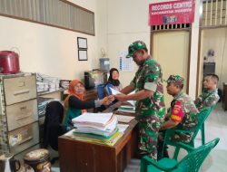 Bati Komsos Bersama Babinsa Koramil 08 Ngawen Sambangi Kantor Kecamatan Ngawen Klaten, Ini Yang Dibahas