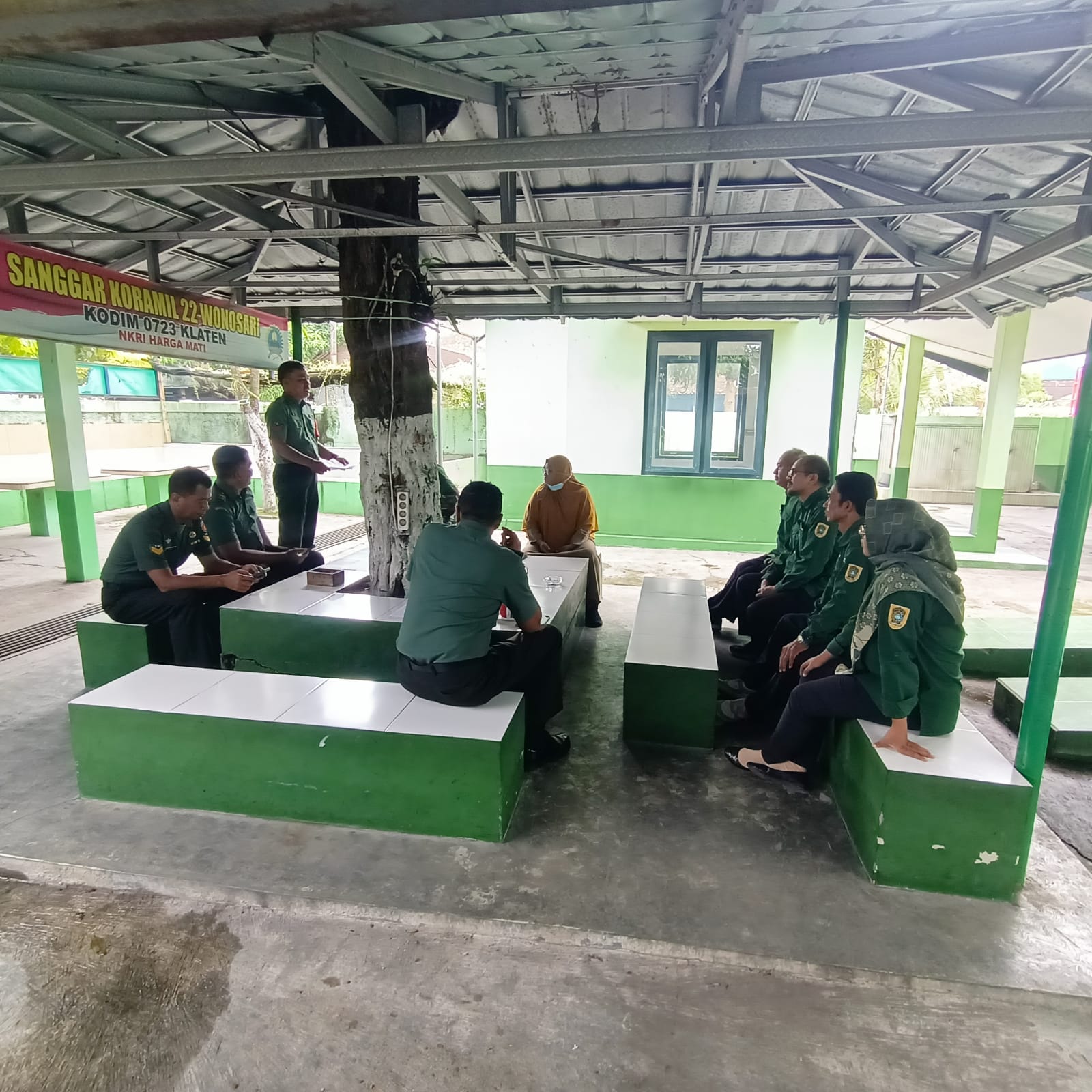 Danramil 22 Wonosari Gelar Koordinasi Bersama Koordinator PPL Kecamatan Wonosari Sukseskan Program Ketahanan Pangan