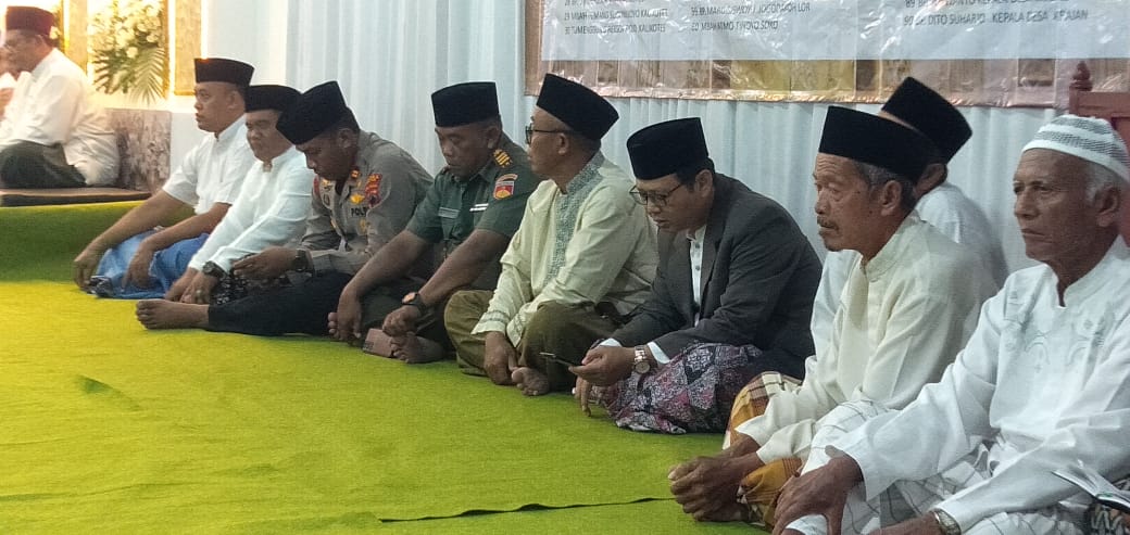 Wakili Dandim, Danramil 01/Kota Klaten Hadiri Majlis Dzikir Dalam Rangka Haul Akbar Kalikotes