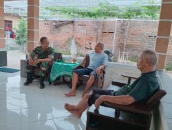 Sambangnya Bati Wanwil Koramil 03/Delanggu Di Dukuh Sangkal Desa Sidomulyo Klaten