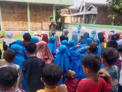 Berikan Edukasi Anti Perundungan Kepada Siswa TK Al Amin Wonosari Klaten, Babinsa Sampaikan Ini