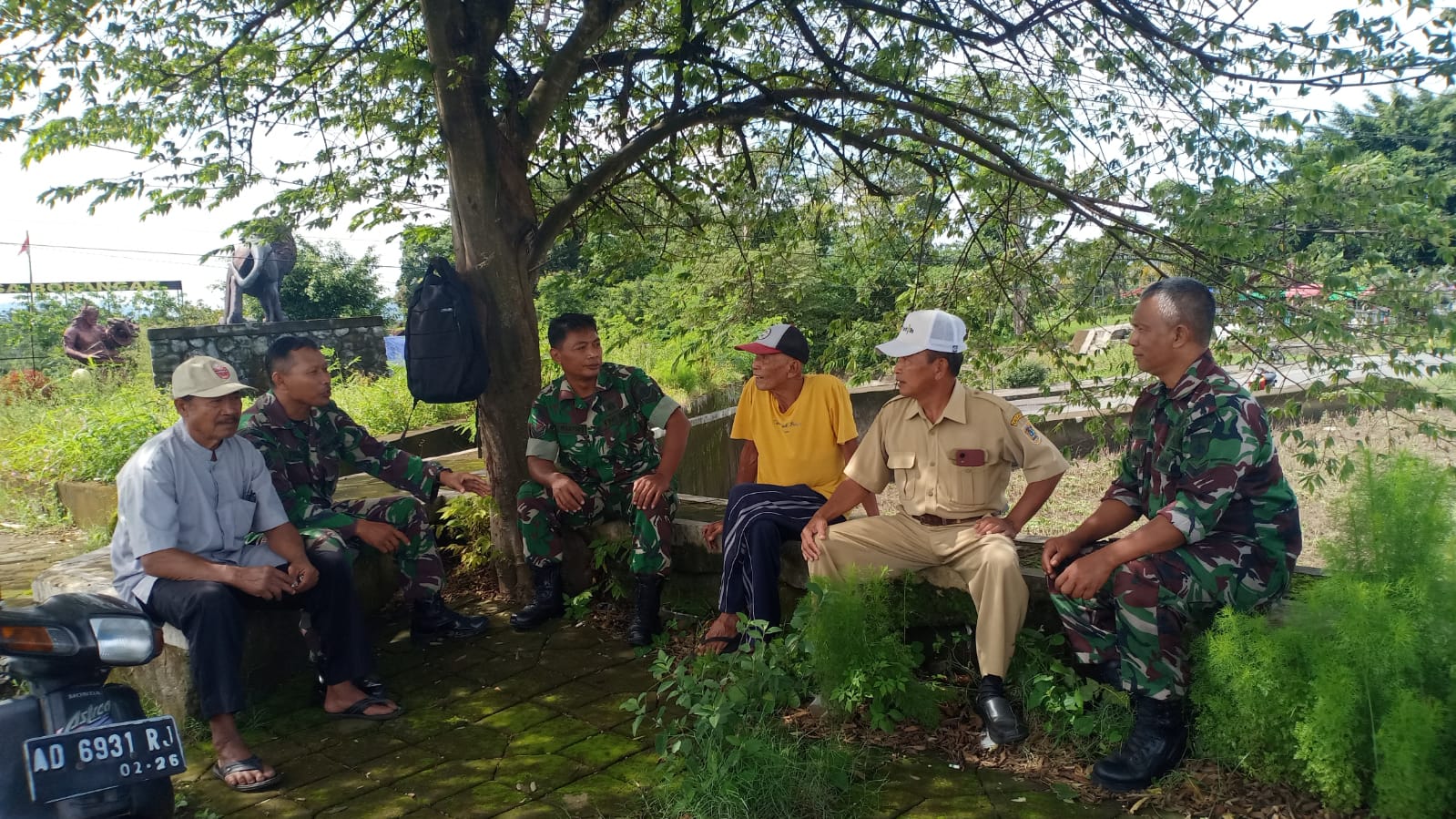 Himbaunya Bati Wanwil Koramil 12/Manisrenggo Di Desa Borangan Klaten