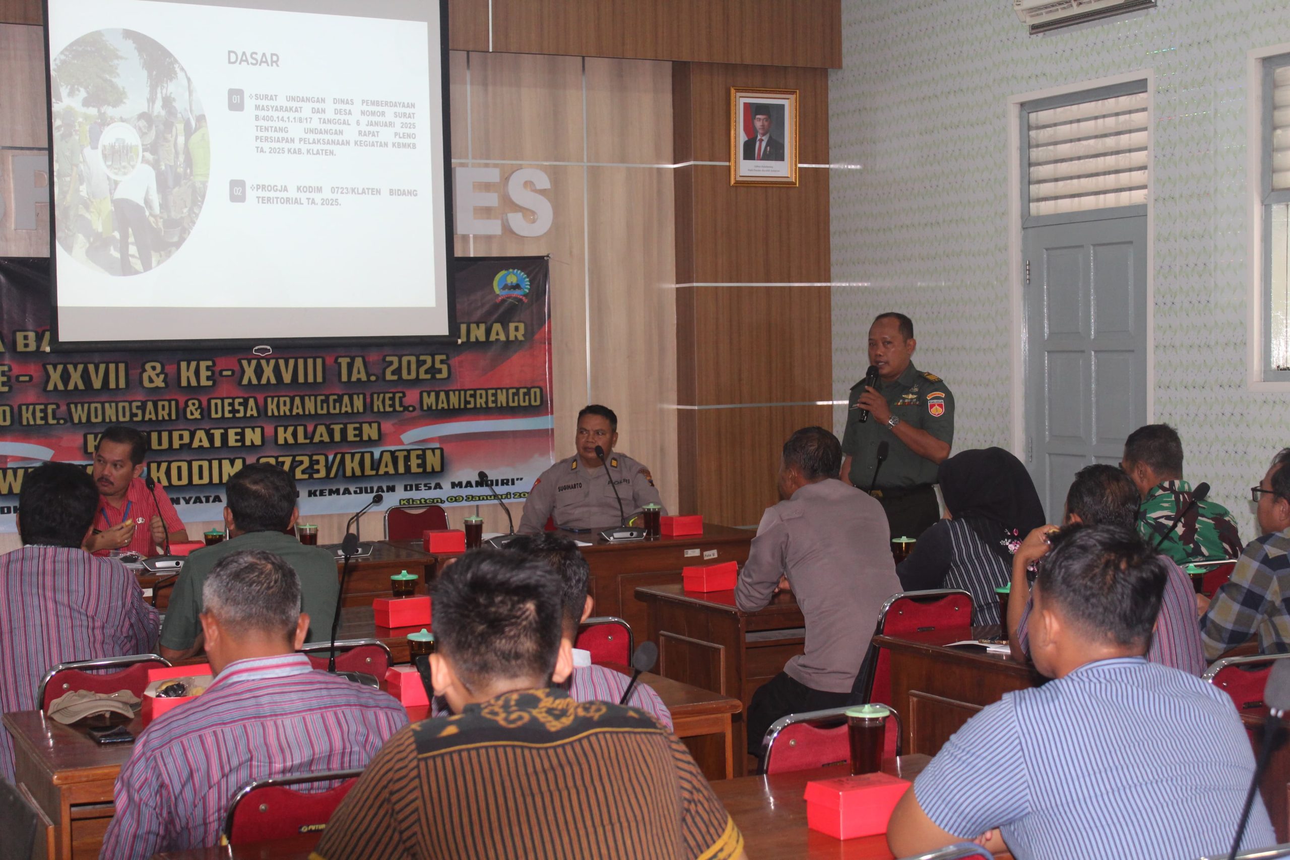 Rapat Pleno Karya Bakti Mandiri Klaten Bersinar (KBMKB) Ke-27 dan Ke-28 Digelar Di Dispermades Kabupaten Klaten