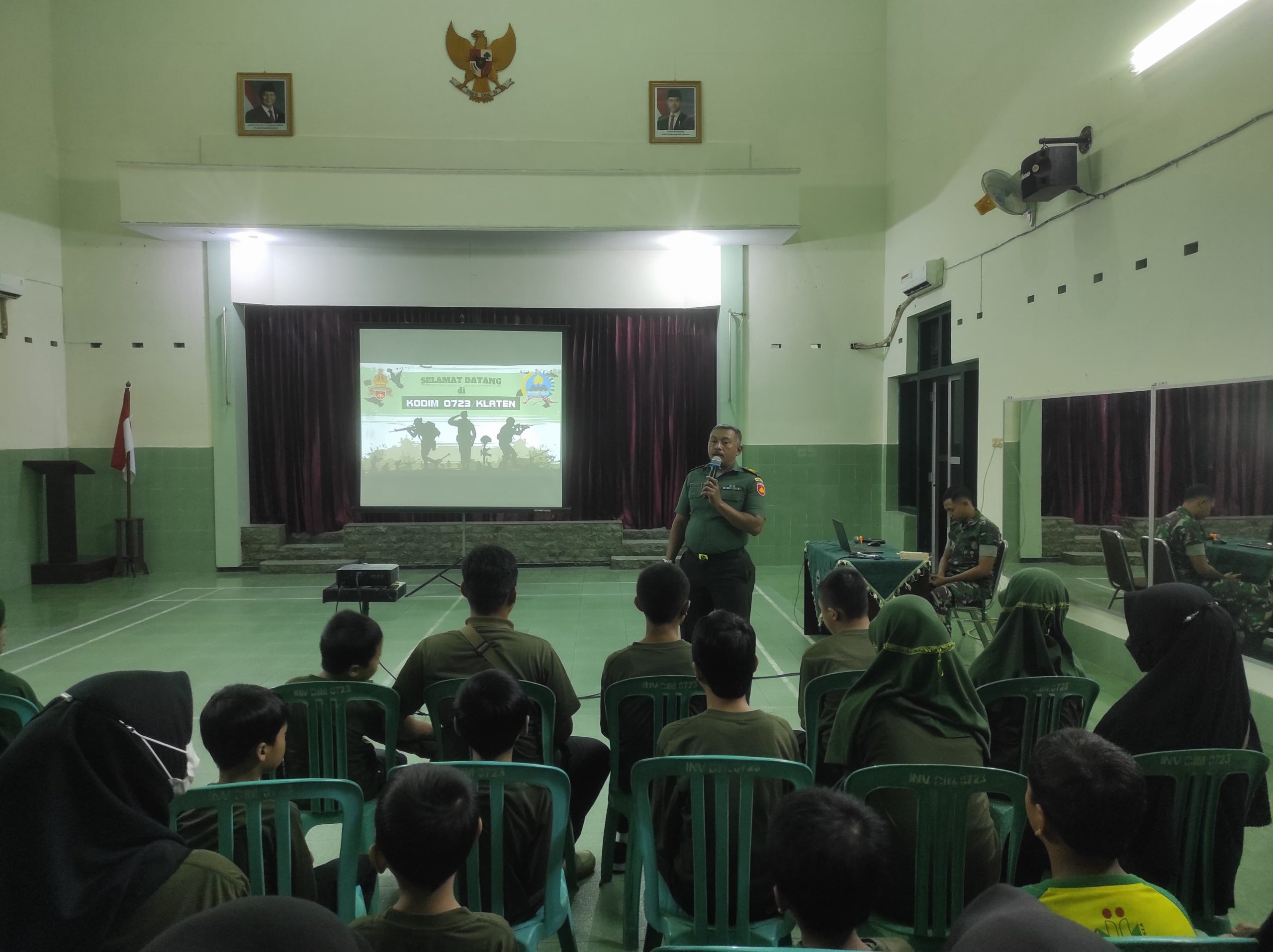 Kodim 0723 Klaten Terima Kunjungan Anak-Anak TK Islamic d’Vastu Klaten Utara