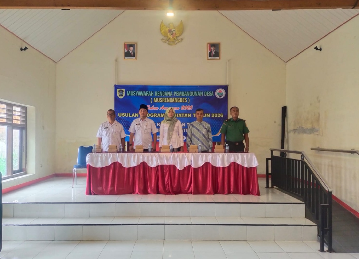 Majukan Desa Binaan, Babinsa Koramil Tulung Hadiri Musrenbangdes TA 2025 Desa Beji Klaten