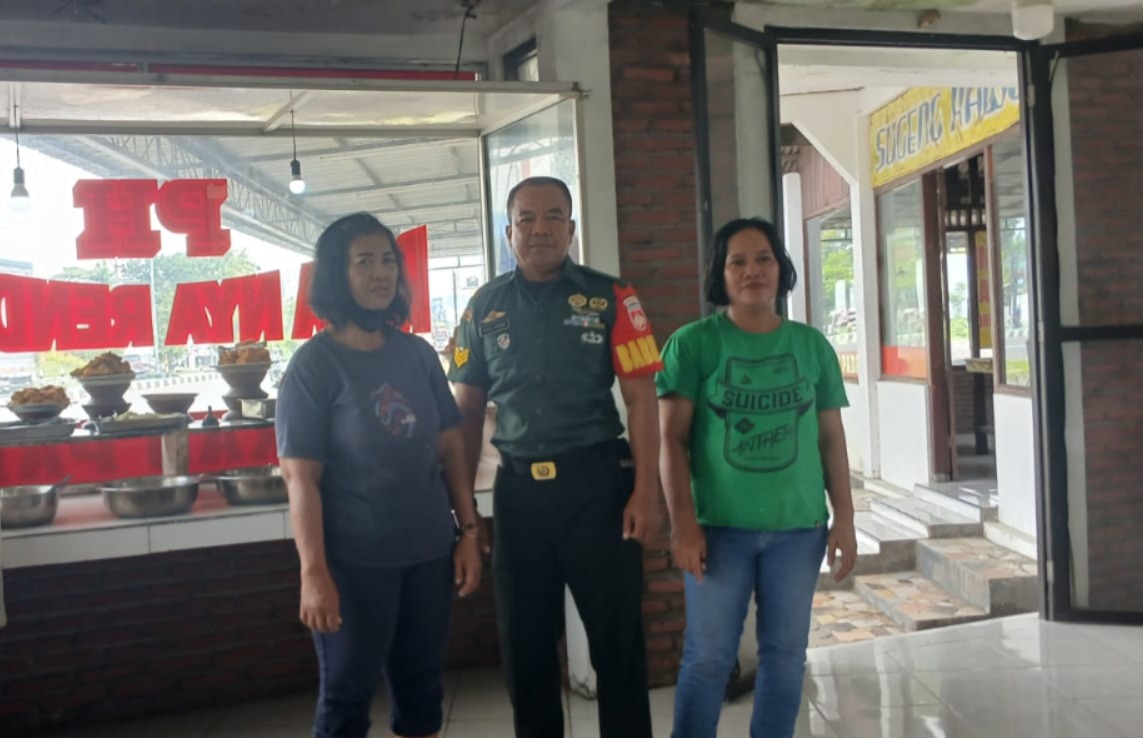 Babinsa Kokosan Koramil 09/Prambanan Klaten Jalin Komunikasi Himbauan Maraknya Penipuan