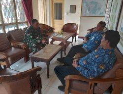 Danramil 22 Wonosari Sambangi Pemerintah Desa Lumbungkerep Sampaikan Ini