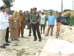 Dandim Klaten Tinjau Langsung Penyerapan Gabah Petani Upaya Mendukung Program Swasembada Pangan Nasional