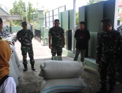 Dandim 0723/Klaten Tinjau Langsung Penyerapan Gabah Di Kecamatan Kemalang Klaten