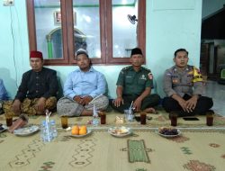 Babinsa Cawas Hadiri Pengajian Akbar Haflah Tasyakur Ikhtitamidurrus, Babinsa Sampaikan Ini