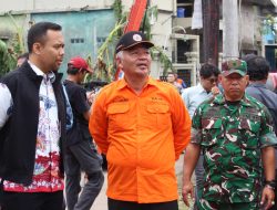 Kasdim 0723 Klaten Dan Wakil Bupati Klaten Bersama Forkopimda Klaten Kunjungi Lokasi Bencana Alam Di Desa Jambukulon