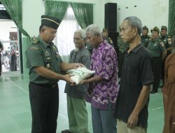 1.279 Paket Zakat Fitrah Kodim 0723 Klaten Disalurkan Kepada Warga Yang Berhak