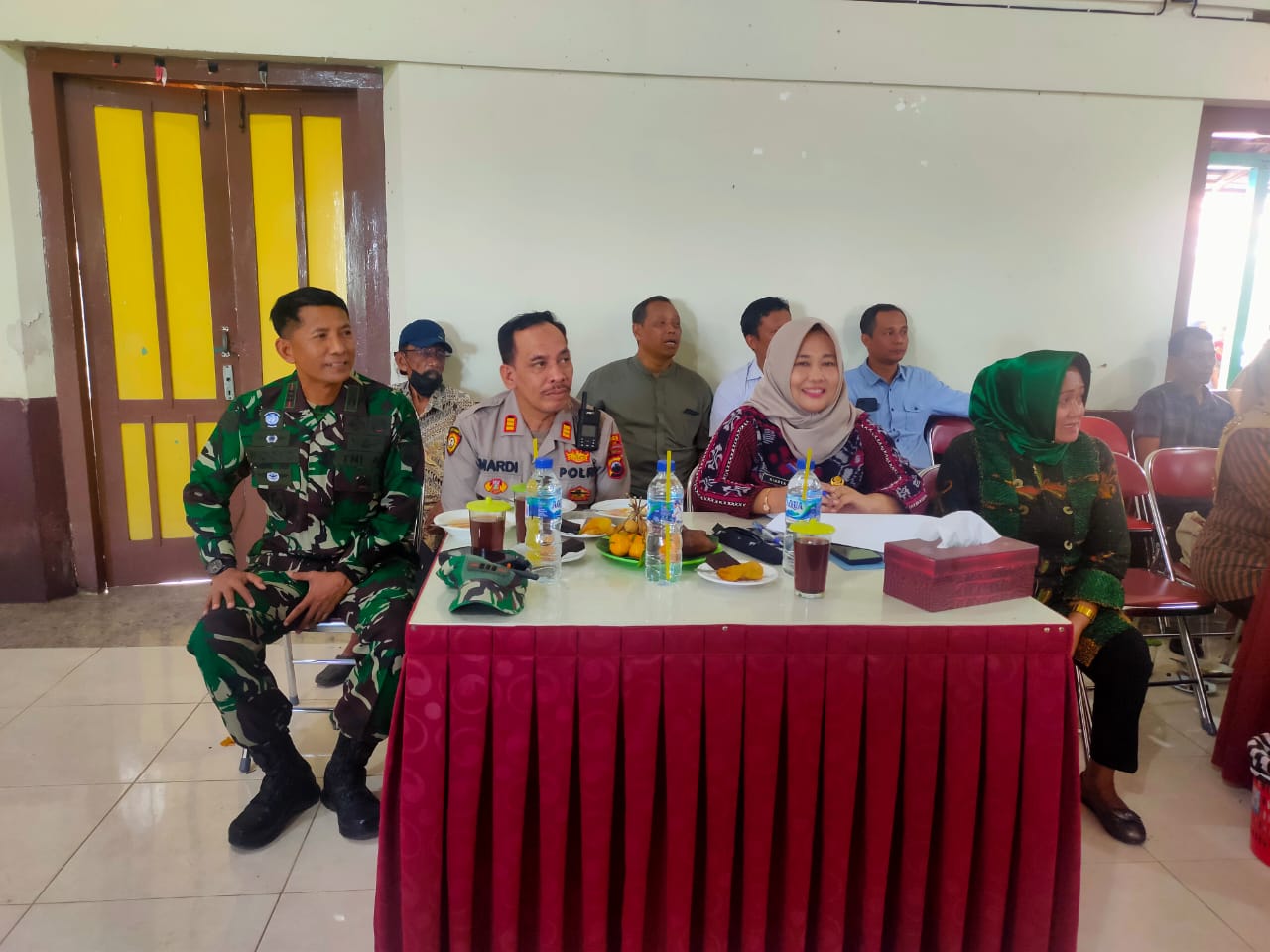 Eratkan Silaturahmi Dan Kebersamaan Warga, Danramil Juwiring Hadiri Halal Bihalal Desa Kwarasan Klaten