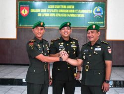 Serah Terima Jabatan Dandim 0723/Klaten: Letkol Inf Slamet Hardianto Resmi Gantikan Letkol Czi Bambang Setyo Triwibowo