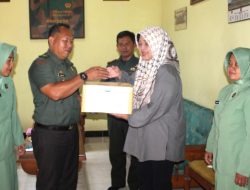 Kodim 0723/Klaten Gelar Anjangsana Dan Santunan Anak Yatim Dalam Rangka Hut Ke-59 Korem 074/Warastratama