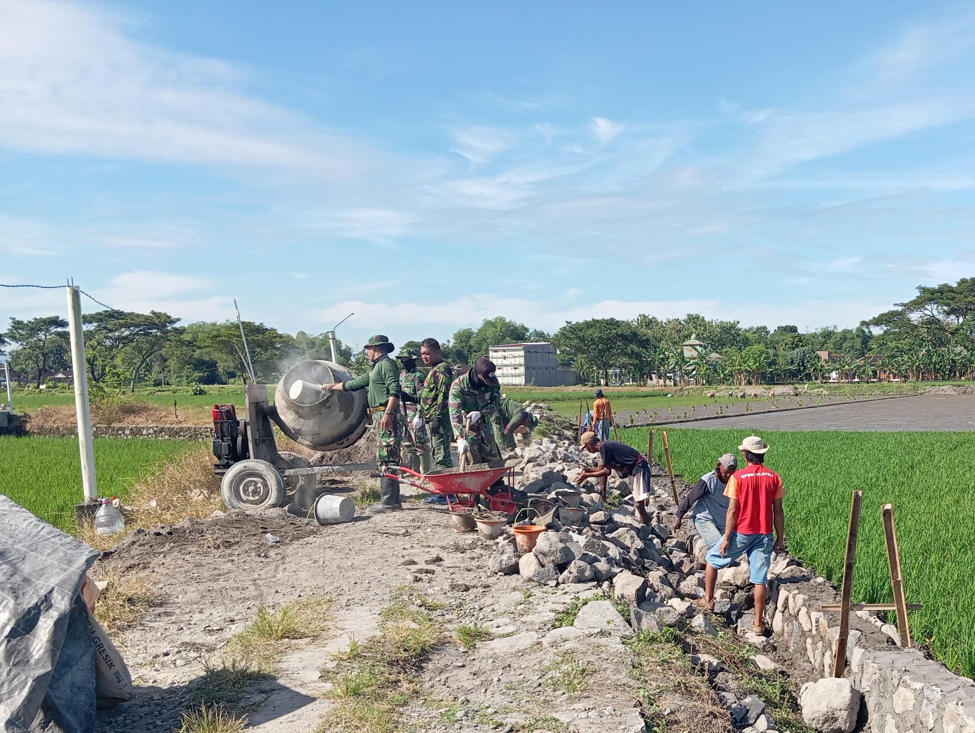 Koramil 21 Juwiring Laksanakan Pra KBMKB Ke XXIX Tahun 2025 Di Desa Ketitang
