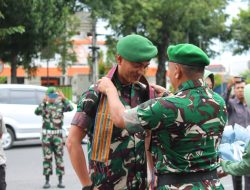 Lepas Sambut Komandan Kodim 0723/Klaten: Letkol Czi Bambang Setyo Triwibowo Serahkan Tongkat Komando Kepada Letkol Inf Slamet Hardianto