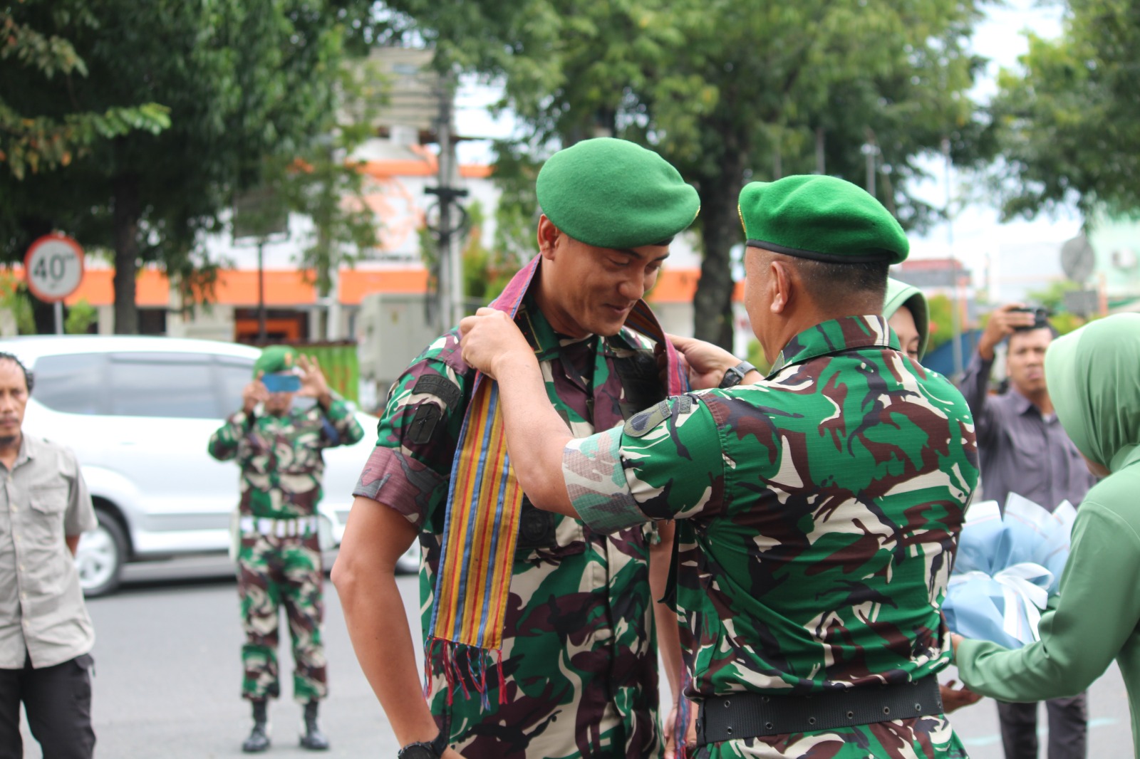Lepas Sambut Komandan Kodim 0723/Klaten: Letkol Czi Bambang Setyo Triwibowo Serahkan Tongkat Komando Kepada Letkol Inf Slamet Hardianto