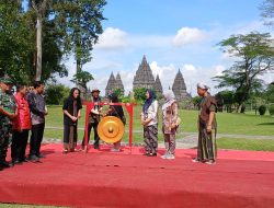 Danramil 09/Prambanan Kodim Klaten Hadiri Gelar Seni “Klaten Obah Bareng #2” Peringati World Dance Day 2025