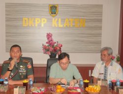 Dandim 0723/Klaten Hadiri Rapat Luas Tambah Tanam Bersama Dirjen Tanaman Pangan Kementan RI