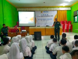 Siswa SMP Negeri 1 Kemalang Klaten Terima Materi Wasbang Oleh Danramil 13/Kemalang, Ini Yang Disampaikan