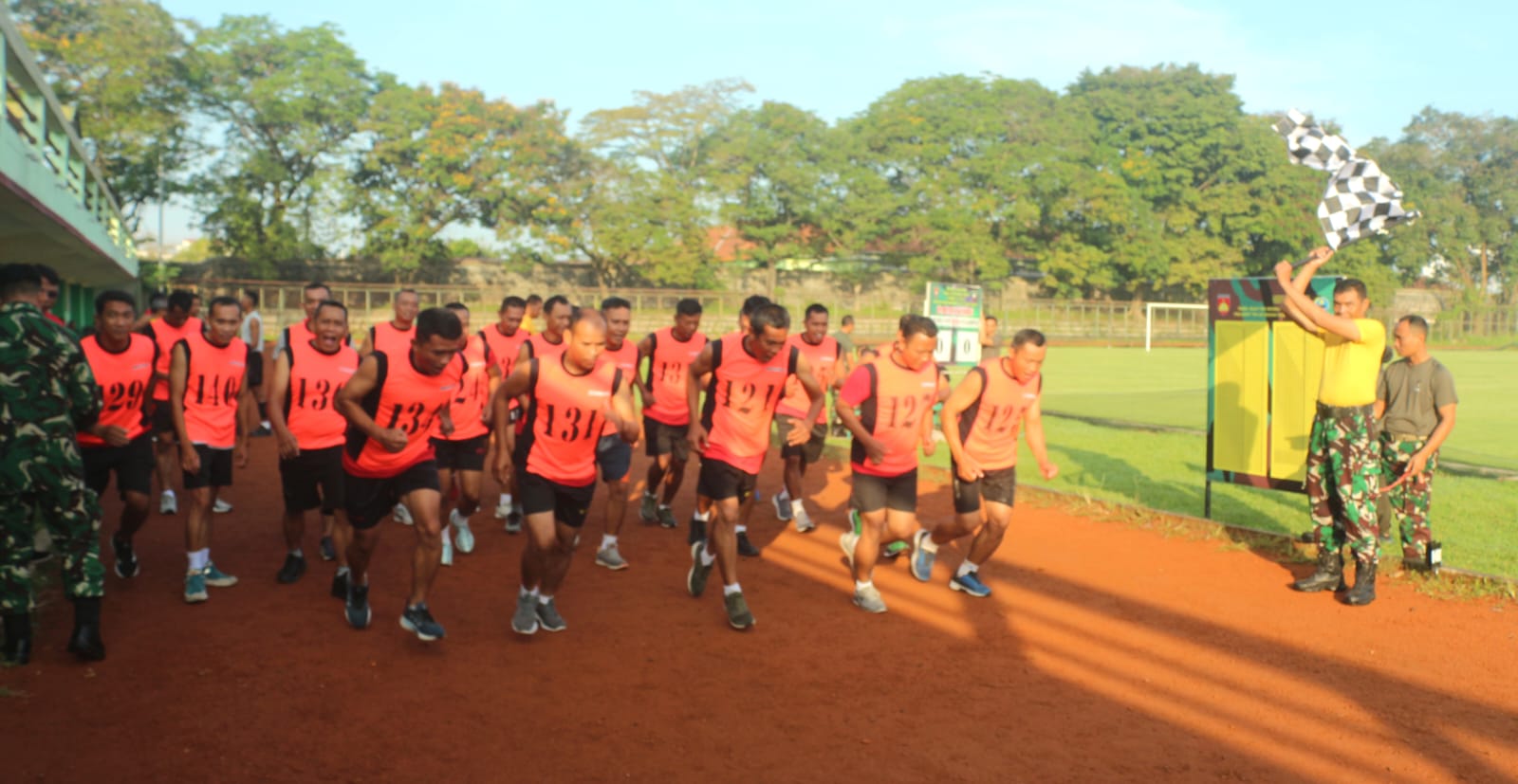 Kodim 0723/Klaten Selenggarakan Tes Kesamaptaan Jasmani (TKJ) Periodik I Tahun 2025