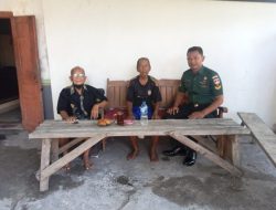 Babinsa Koramil 23/Ceper Jalin Komunikasi Sosial Dengan Ketua RT Di Desa Srebegan, Ini Katanya