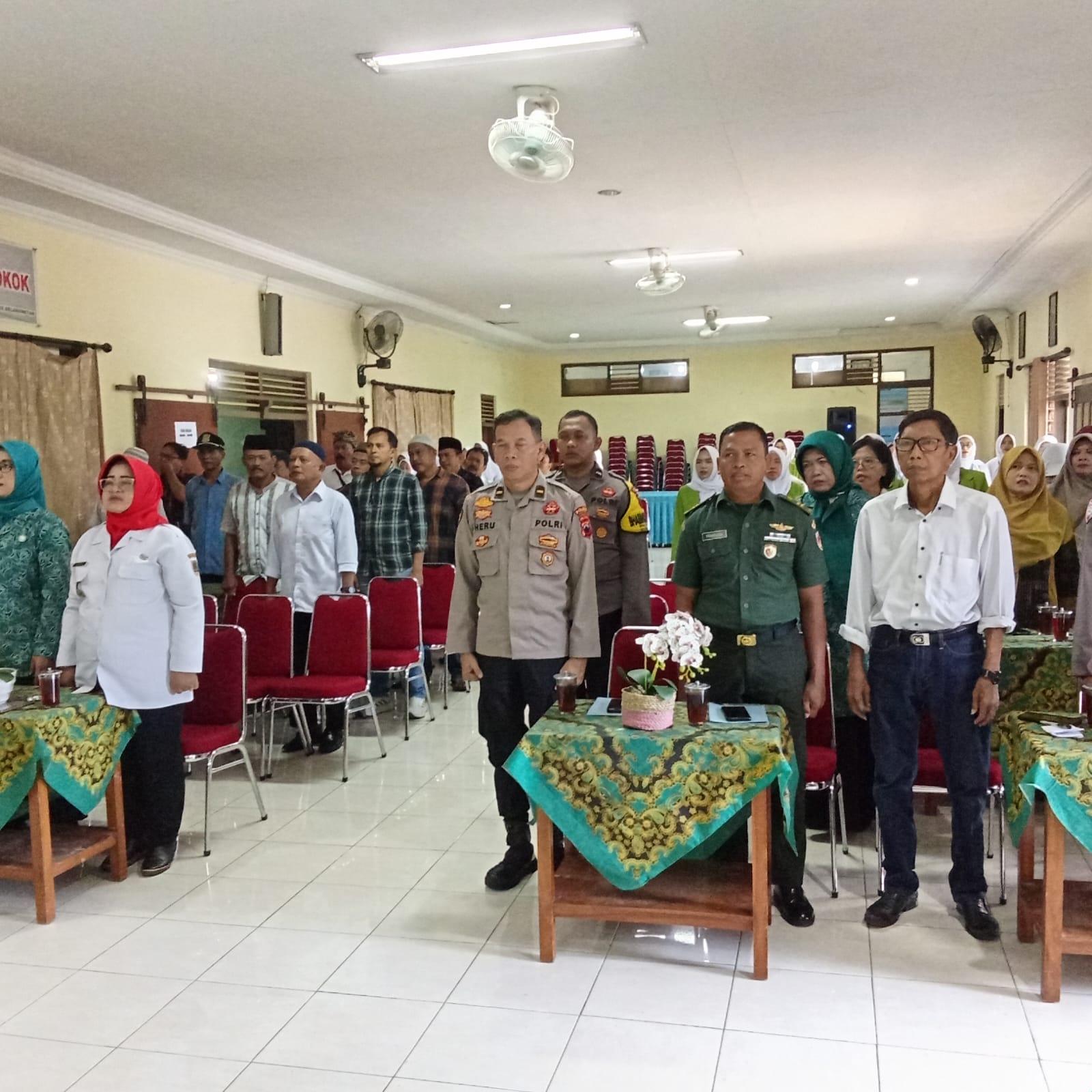 Bati Tuud Koramil Klaten Utara Hadiri Penutupan Kegiatan PKL Mahasiswa Kebidanan Poltekkes Kemenkes Surakarta