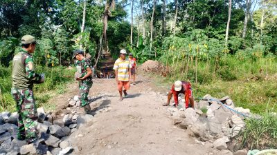 Pelaksanaan Pra TMMD Sengkuyung Tahap II Tahun 2025 Desa Mundu Tulung Klaten Fokus Pada Pembangunan Jembatan