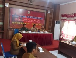 Bati Tuud Koramil 09/Prambanan Hadiri Rapat Koordinasi Persiapan HUT ke-221 Kabupaten Klaten dan HUT ke-80 Kemerdekaan RI Tahun 2025
